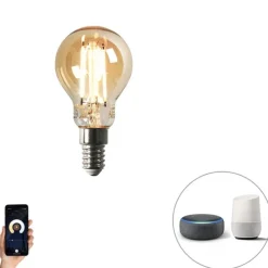 Smart E14 dimmbar in Kelvin LED-Lampe P45 Goldline 4,9W 470 lm 1800-4000K