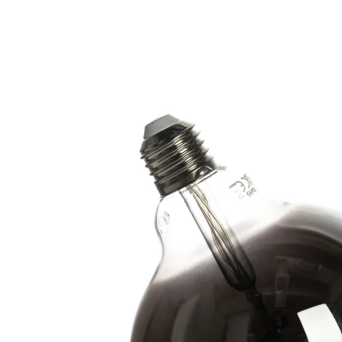 Smart E27 dimmbar in Kelvin LED-Lampe G125 schwarz 4W 60 lm 1800-3000K