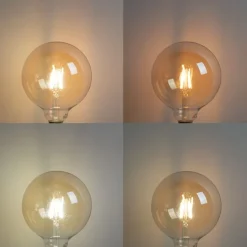 Smart E27 dimmbar in Kelvin LED-Lampe G125 Goldline 4,9W 470 lm 1800-4000K