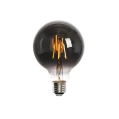 Smart E27 dimmbar in Kelvin LED-Lampe G95 Rauch 4W 60 lm 1800-3000K