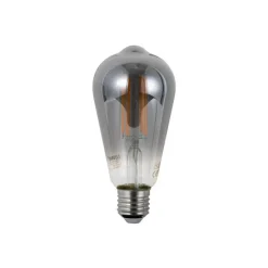 Smart E27 Dimmbar LED Glühbirne ST64 Rauch 4.9W 150lm 1800K