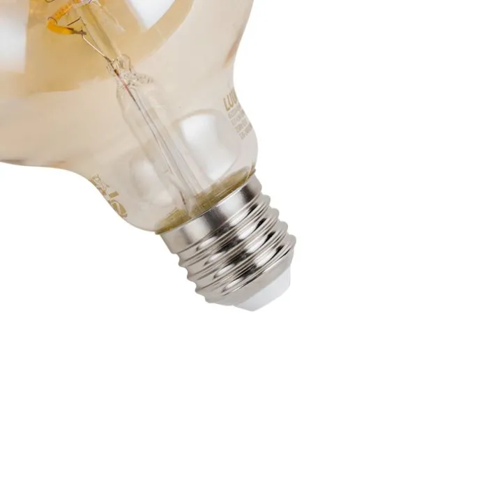 Smart E27 Dimmbar LED Glühbirne G95 Bernstein 4,9W 320lm 2500K