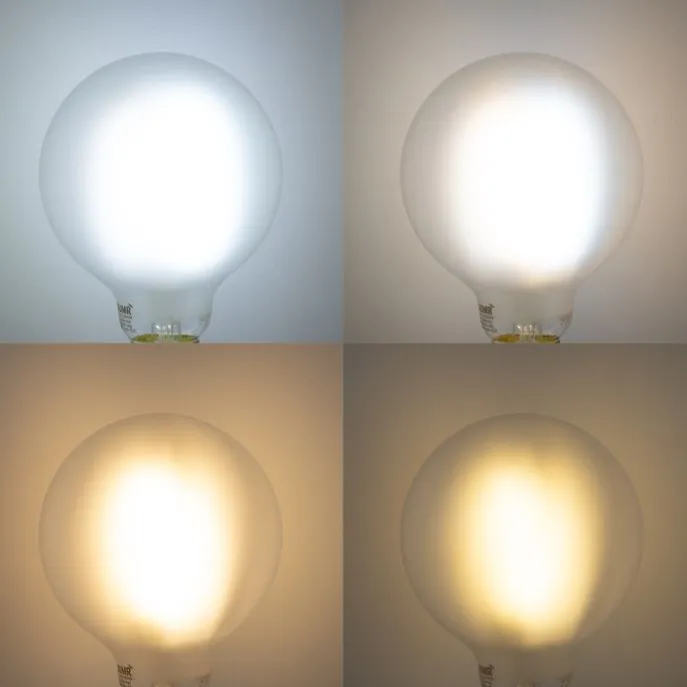 Smart E27 Dimmbare LED-Glühbirnen G95 Matt 7W 806lm 2700-6500K