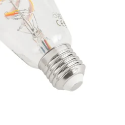 Smart E27 Dimmbare LED-Glühbirnen ST64 Klar RGBW 4W 250lm 2700K