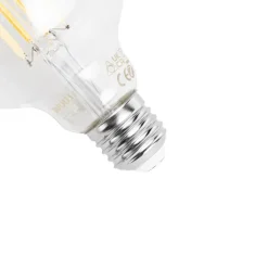 Smart E27 Dimmbare LED-Glühbirne G95 Klar 7W 806lm 2700-6500K