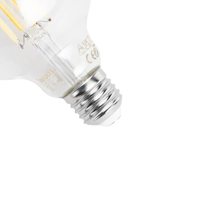 Smart E27 Dimmbare LED-Glühbirne G95 Klar 7W 806lm 2700-6500K