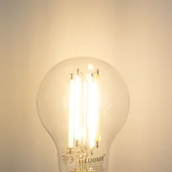 Smart E27 Dimmbare LED-Glühbirnen A60 Klar 7W 806lm 2700-6500K