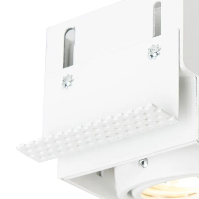 Smart Einbau Spot weiß trimless inkl. 2 WiFi GU10 - Oneon 2