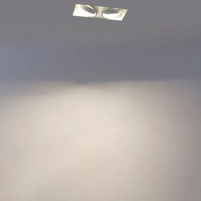 Smart Einbau Spot weiß trimless inkl. 2 WiFi GU10 - Oneon 2