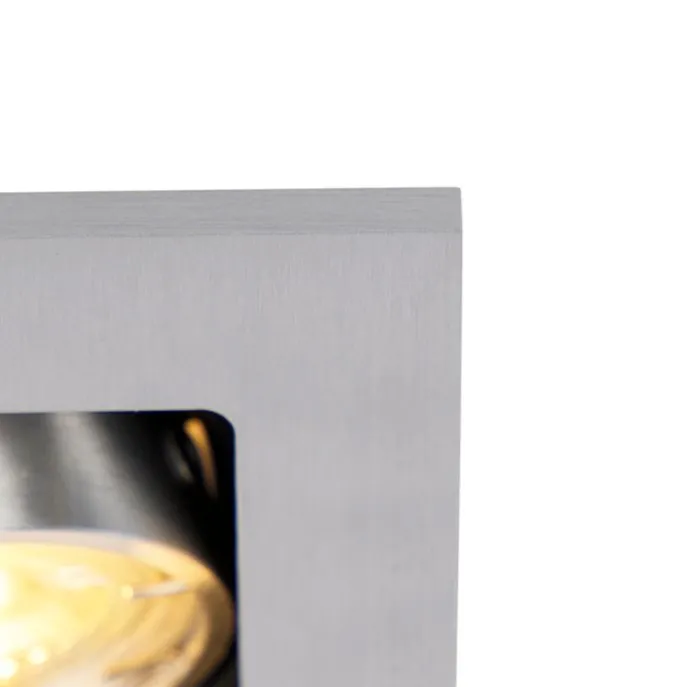 Smart Einbau-Strahler Aluminium inkl. WiFi GU10 schwenkbar - Qure