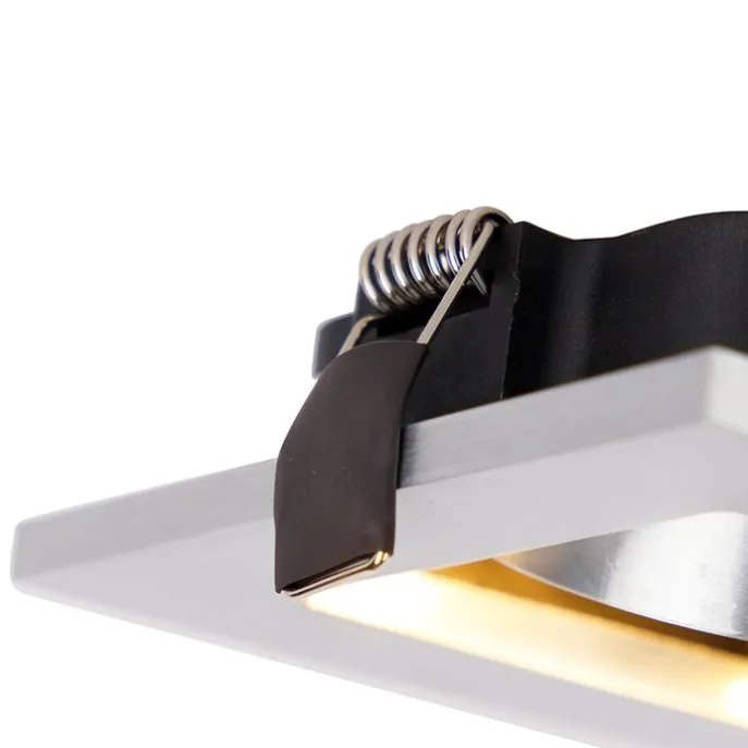 Smart Einbau-Strahler Aluminium inkl. WiFi GU10 schwenkbar - Qure