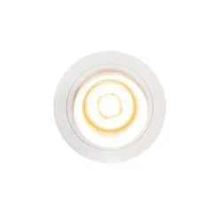 Smart Einbaustrahler weiß neigbar inkl. WiFi GU10 - Installa