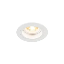 Smart Einbaustrahler weiß rund neigbar inkl. Wifi GU10 - Chuck