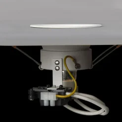 Smart Einbaustrahler weiß inkl. WiFi GU10 verstellbar - Alu