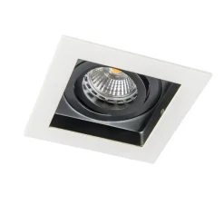 Smart Einbaustrahler weiß inkl. WiFi GU10 verstellbar - Carree