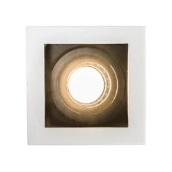 Smart Einbaustrahler weiß inkl. WiFi GU10 verstellbar - Carree