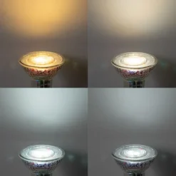 Smart GU10 50 LED-Glühbirne Klar RGBW 4,5W 350 lm 2700-6000K