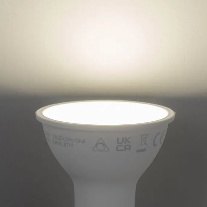 Smart GU10 50mm dimmbare LED-Glühbirne Opal 7W 630lm 4000K