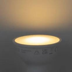 Smart GU10 50mm dimmbare LED-Glühbirne Opal RGBW 4,7W 400lm 2700-6500K