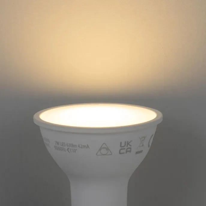 Smart GU10 50mm dimmbare LED-Glühbirne Opal 7W 630lm 2700K