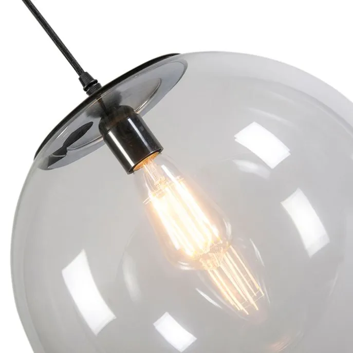 Smart Hängelampe transparent 35 cm inkl. WiFi A60 - Pallon