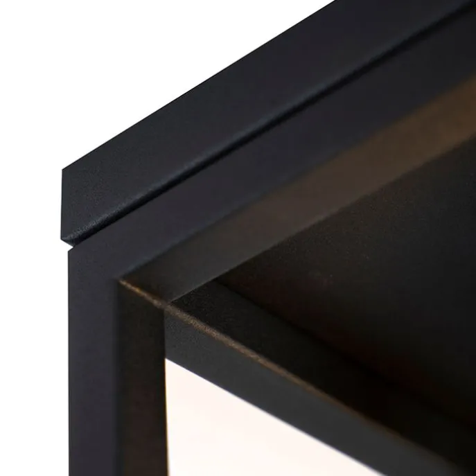 Smart Industrie Deckenleuchte schwarz inkl. WiFi A60 - Käfig 1