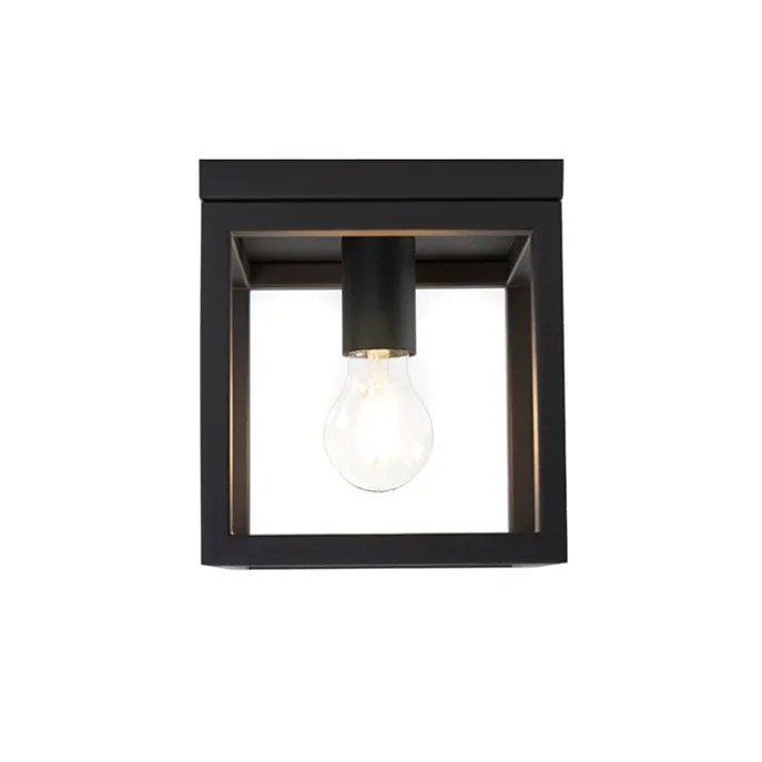 Smart Industrie Deckenleuchte schwarz inkl. WiFi A60 - Käfig 1