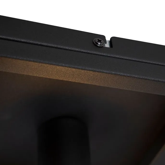 Smart Industrie Deckenleuchte schwarz inkl. WiFi A60 - Käfig 1