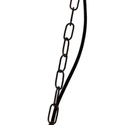 Smart Kronleuchter Rostbraun 8 Lichter inkl. Wifi B35 - Giuseppe