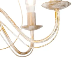 Smart Kronleuchter weiß 5 Lichter inkl. Wifi B35 - Giuseppe