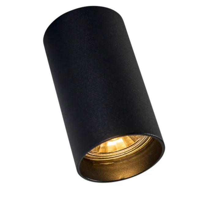 Smart moderner Spot schwarz inkl. WiFi GU10 - Tuba 1