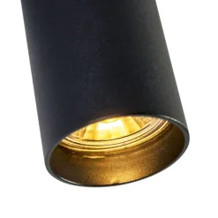 Smart moderner Spot schwarz inkl. WiFi GU10 - Tuba 1