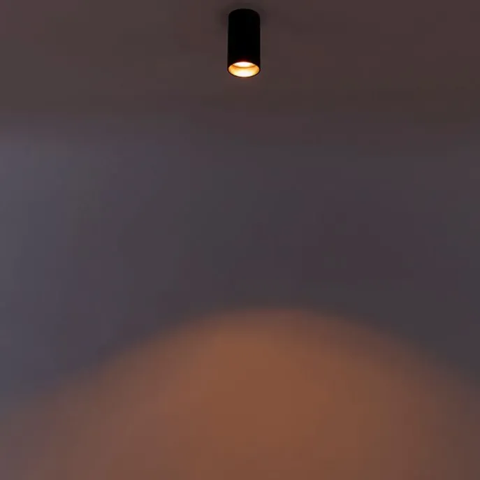 Smart moderner Spot schwarz inkl. WiFi GU10 - Tuba 1