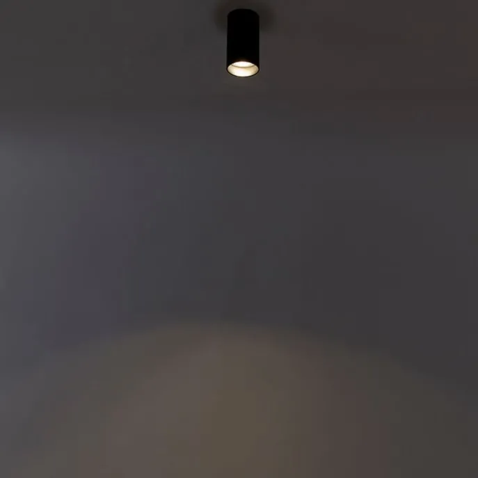 Smart moderner Spot schwarz inkl. WiFi GU10 - Tuba 1