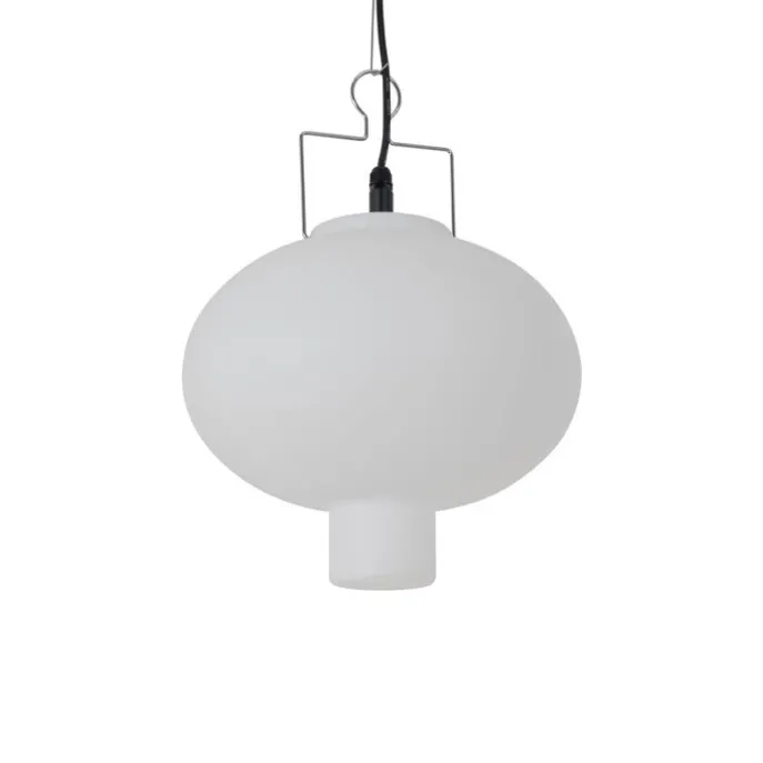 Smart Outdoor Hängelampe Weiß 35cm inkl. Wifi A60 - Pion