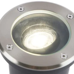 Smart Outdoor Spot Spot Edelstahl inkl. WiFi GU10 IP65 - Delux