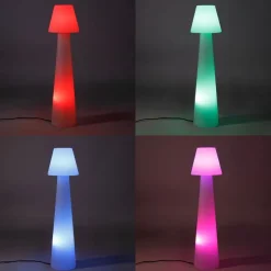 Smart Outdoor Stehleuchte weiß inkl. LED A60 IP44 - Katrijn