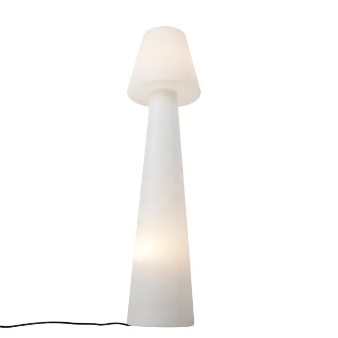 Smart Outdoor Stehleuchte weiß inkl. LED A60 IP44 - Katrijn