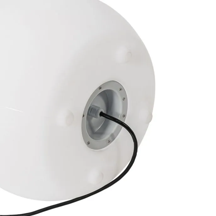 Smart Outdoor Stehleuchte Blumentopf weiß IP44 inkl. Wifi A60 - Flowerpot