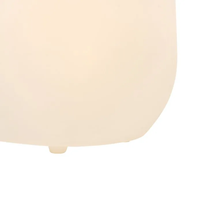 Smart Outdoor Stehleuchte Blumentopf weiß IP44 inkl. Wifi A60 - Flowerpot