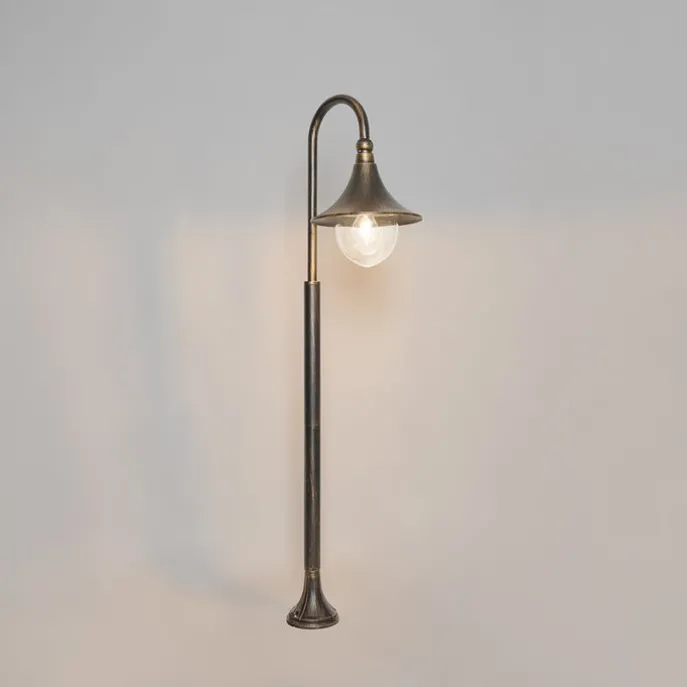 Smart Outdoor-Laterne Antikgold 125 cm IP44 inkl. WiFi A60 - Daphne