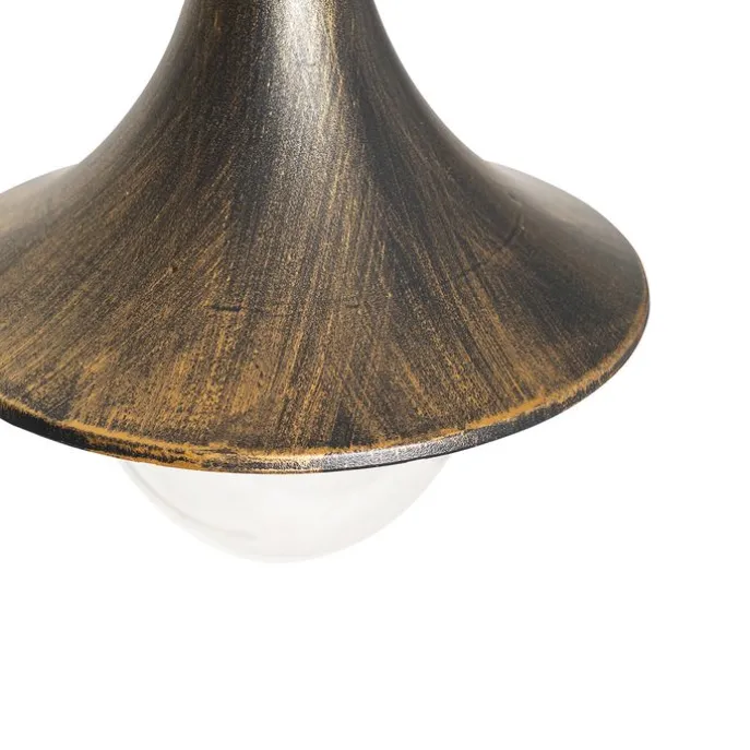 Smart Outdoor-Laterne Antikgold 125 cm IP44 inkl. WiFi A60 - Daphne