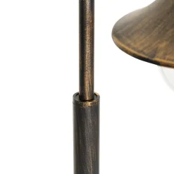 Smart Outdoor-Laterne Antikgold 125 cm IP44 inkl. WiFi A60 - Daphne