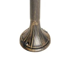 Smart Outdoor-Laterne Antikgold 125 cm IP44 inkl. WiFi A60 - Daphne