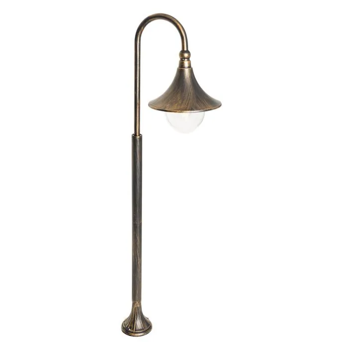 Smart Outdoor-Laterne Antikgold 125 cm IP44 inkl. WiFi A60 - Daphne