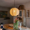 Smart Pendant Lamp Natural Fabric 48 cm Incl. Wifi G95 - Rob