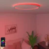 Smart plafondlamp wit 40 cm incl. LED RGBW IP54 - Siem