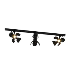 Smart Rail System Schwarz 3 Lichter inkl. Wifi GU10 - Movie