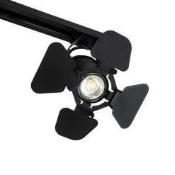 Smart Rail System Schwarz 3 Lichter inkl. Wifi GU10 - Movie