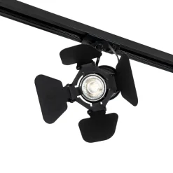 Smart Rail System Schwarz 5 Lichter inkl. Wifi GU10 - Movie